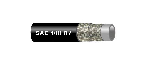 Одинарный шланг из термопласта SAE 100 R7